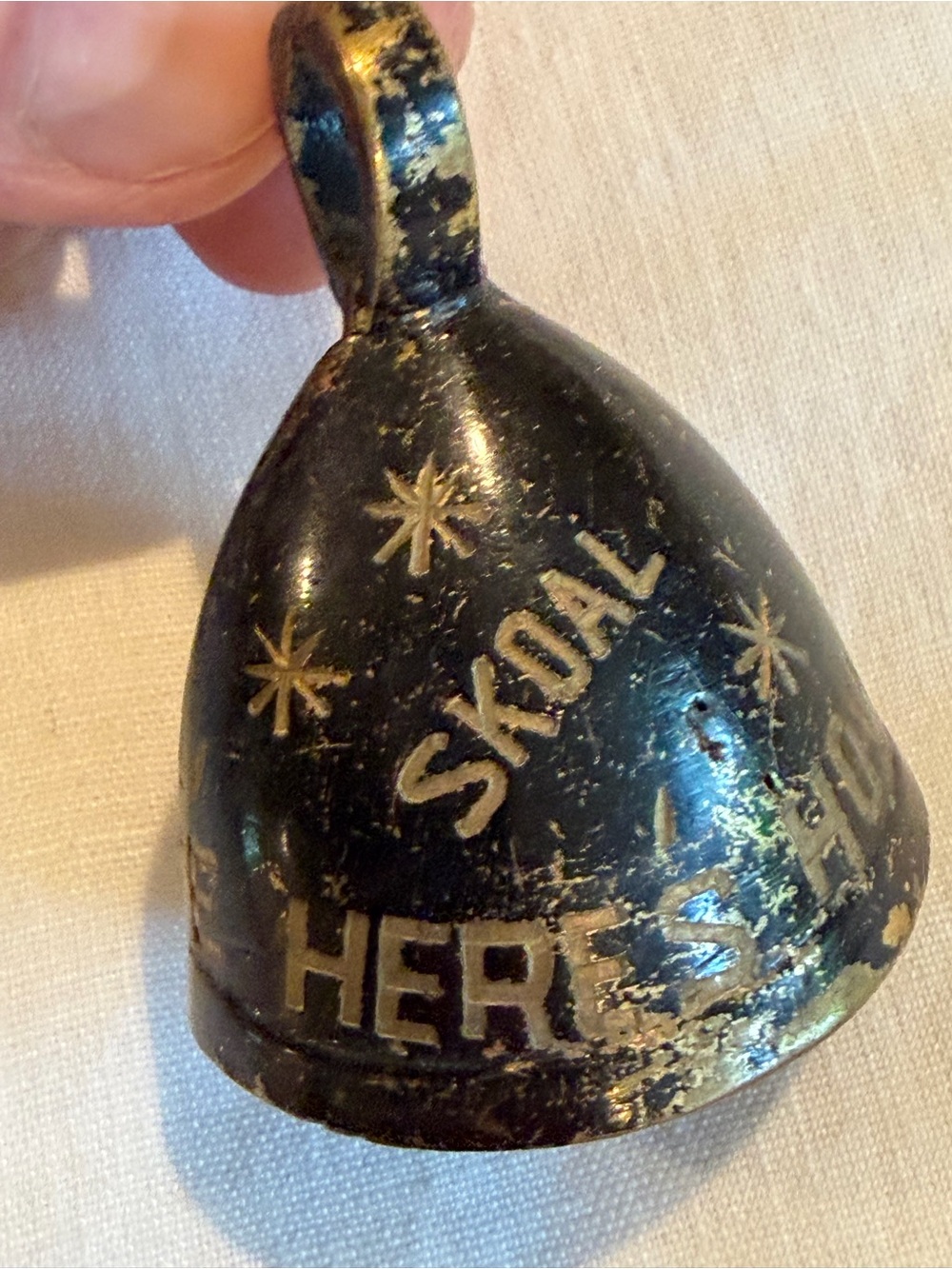 Vintage Bell of Sarna Brass Bell